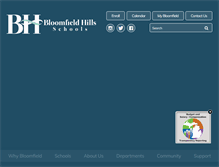Tablet Screenshot of bloomfield.org