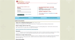 Desktop Screenshot of bb.bloomfield.edu